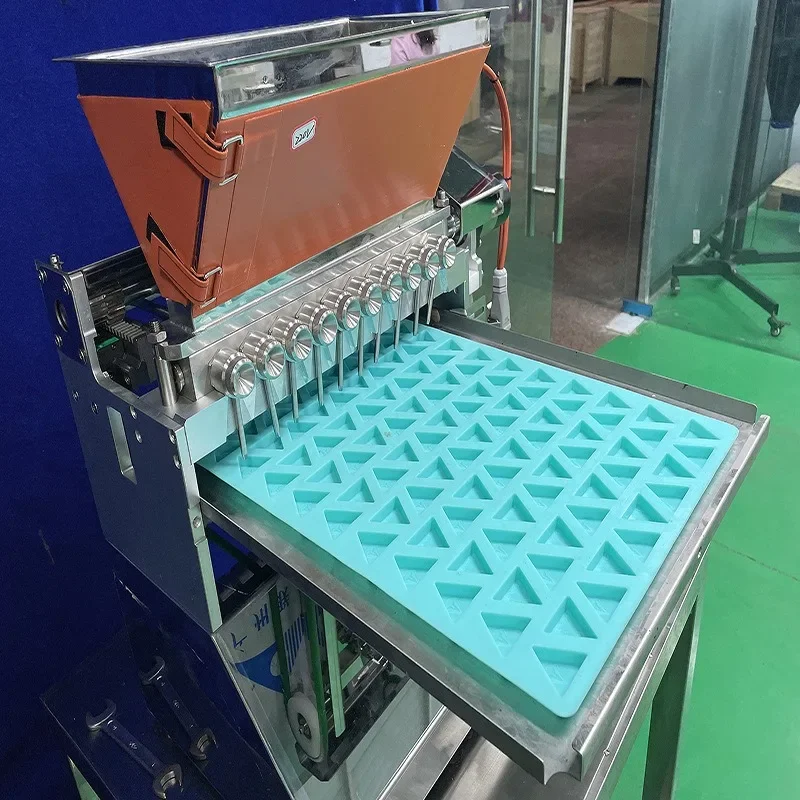 Auto Boiled Gummy And Packing Candy Making Machine Gelatin Gummy And Pectin Jelly Candy Bean Depositing Machine Production Line