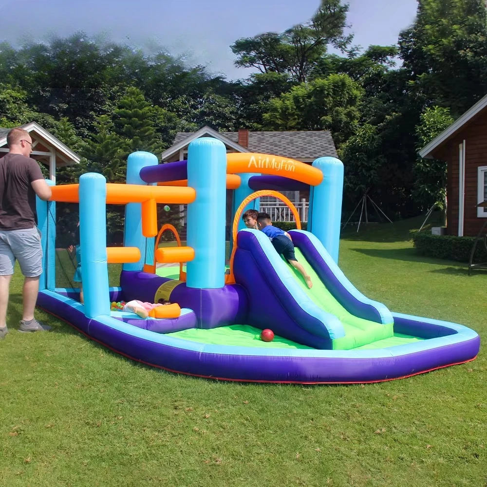 قلاع منزل ترتد للرضع للجنسين من أكسفورد للأطفال، قلعة نطاطة قابلة للنفخ