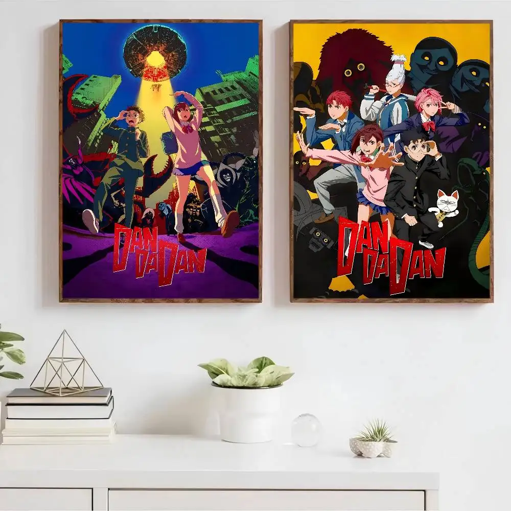 D-DAN D-DA D-DAN Anime DIY Sticky Poster Waterproof Paper Sticker Coffee House Bar Home Decor