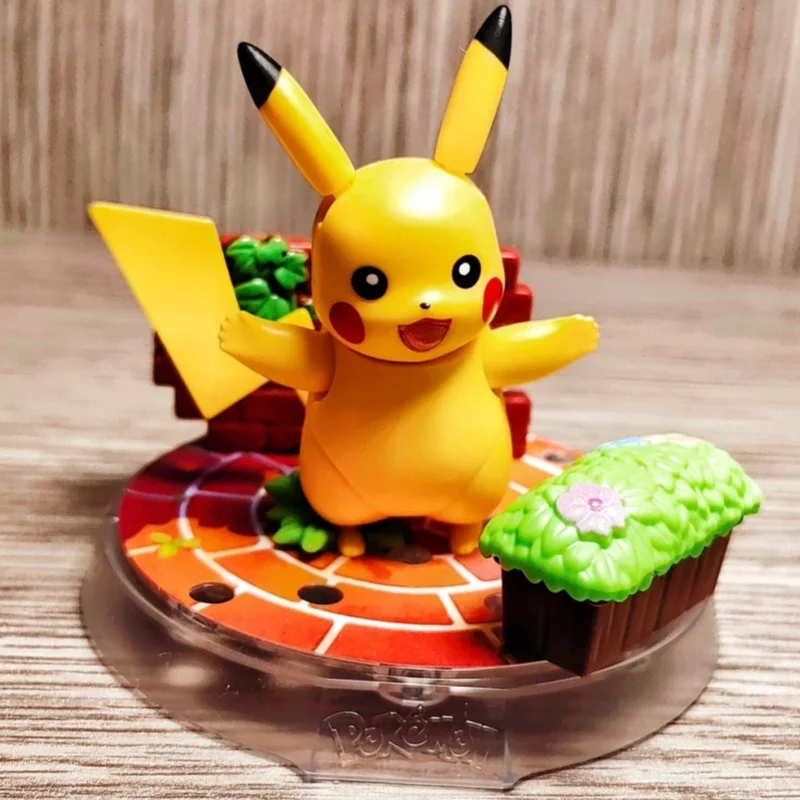 Blockees Figuren Speelgoed Pokemon Cv-L De Proloog Van Het Avontuur Action Figure Pikachu Ceruledge Model Assemblage Speelgoed Gift