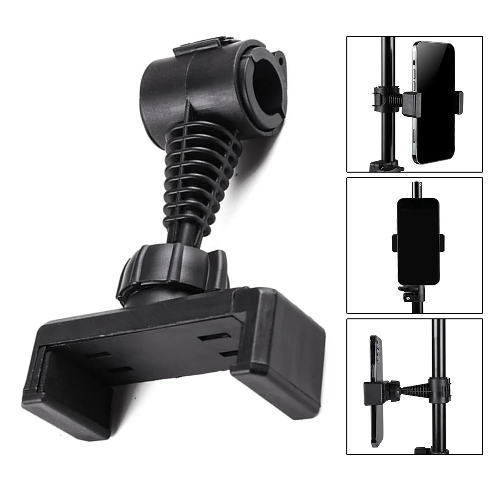 Microphone Stand Mount Tripod For 360° Smart Phones Holder Bracket For Mic Stand Pro Audio Equipment Stands Mounts