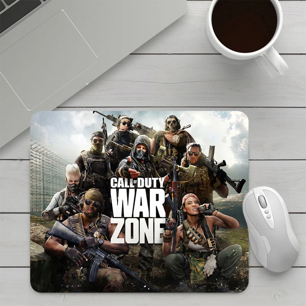 Call of Duty Warzone Small Gaming Mouse Pad Computer Mousepad PC Gamer Mouse Mat Laptop Office Mausepad Keyboard Mat Desk Pad