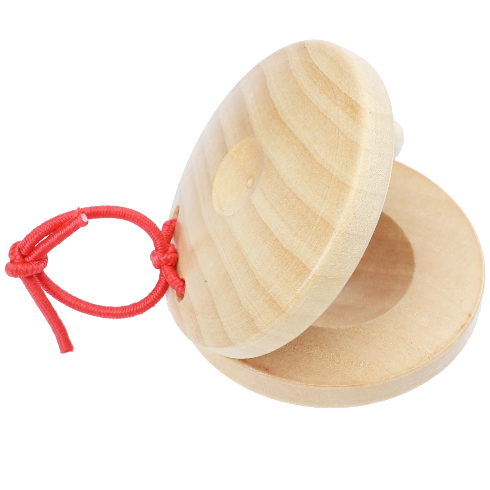 

4pcs Wooden Castanets Children Percussion Instruments Music Toy Baby Toddler Sound Playthings Christmas Gift