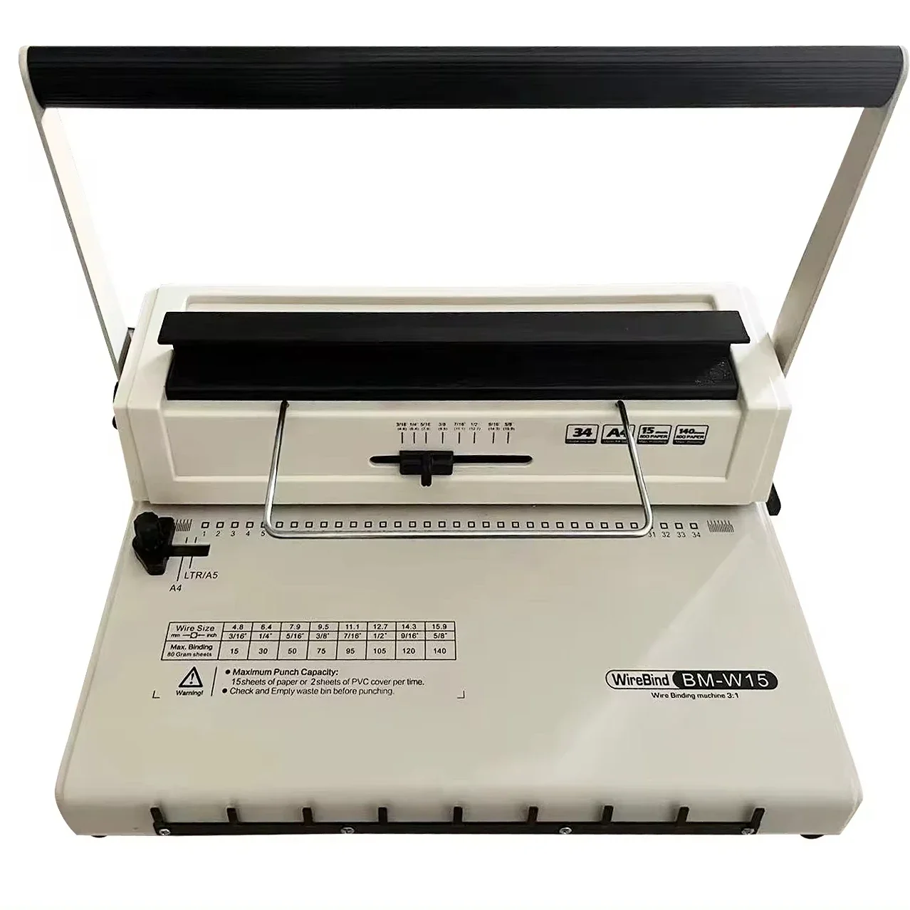 for SONTO (W15)Double wire binding machine used for notebook and calendar