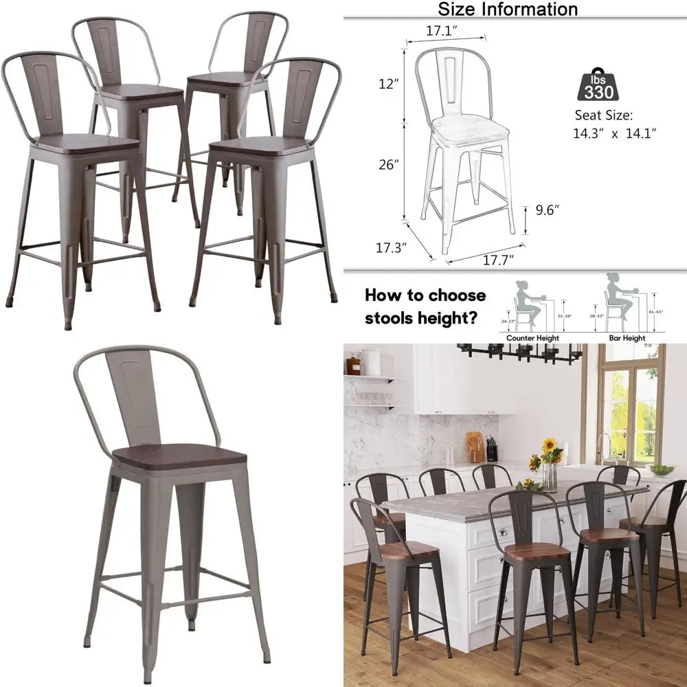 Aklaus Metal Bar St…