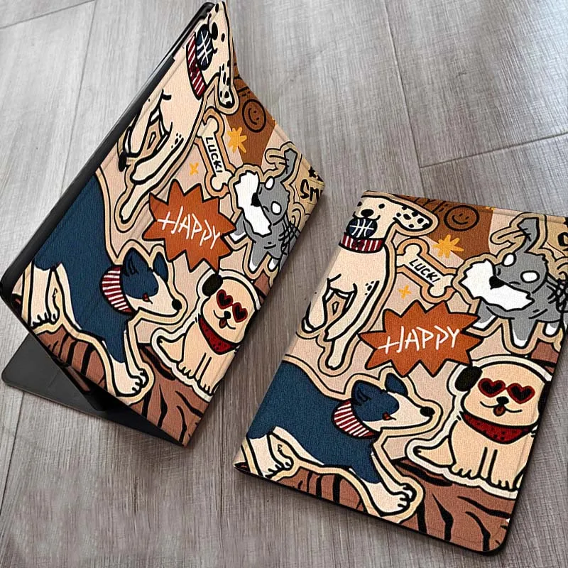 

Retro Animal Creative Pattern For OPPO Realme Pad 3 11 2 4 Pro Air Neo SE X 11 11.61 11.4 12.1 13.2 Inch Tablet Case