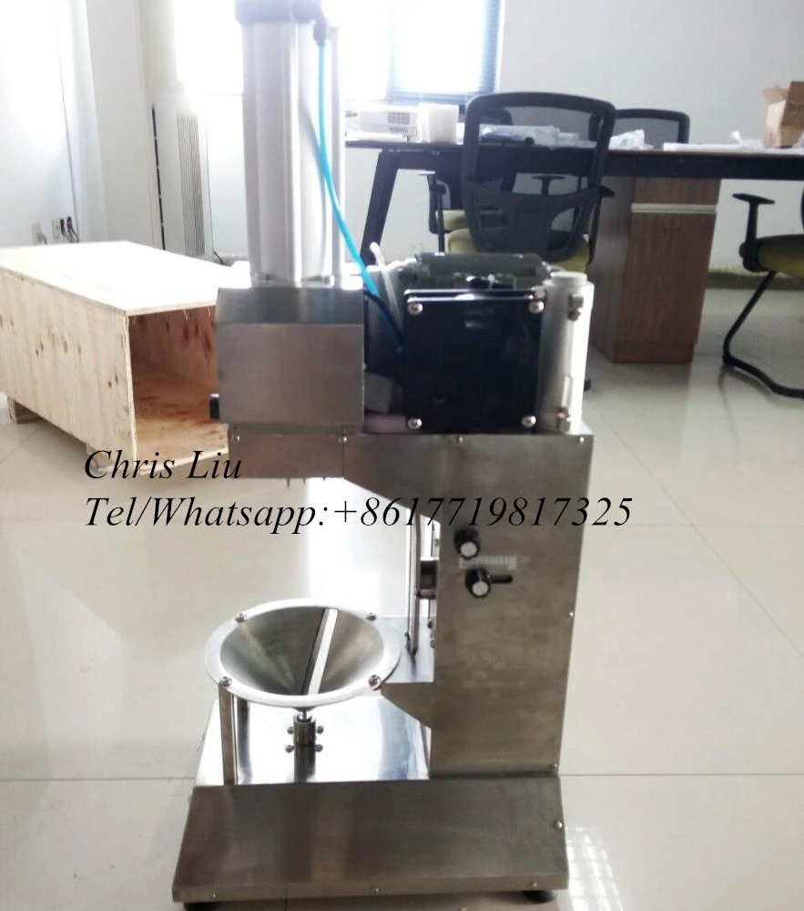 آلة قطع تقشير جوز الهند الأخضر الكهربائية سريعة السرعة / آلة تشذيب جوز الهند