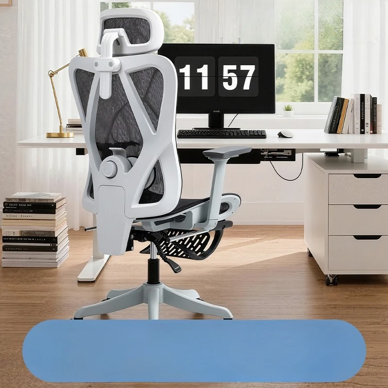 Ergonomic Mesh Office Chair Lumbar Support Adjustable Height Headrest Swivel Rolling Computer Desk Chair Home Office Gaming