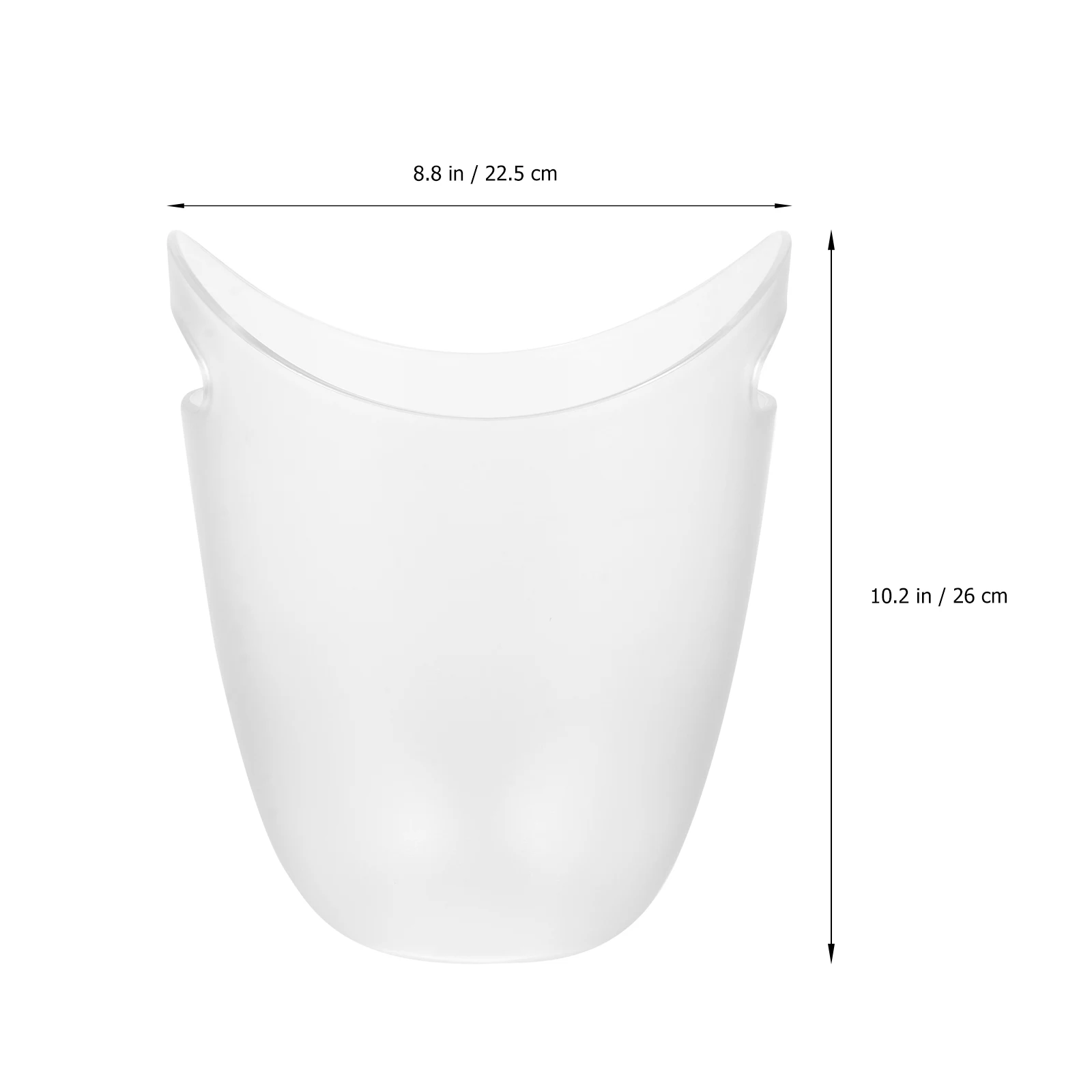 

Ice Bucket with Lid Cup Clear Tub for Beverages Metal Buckets Acrylic Insulated