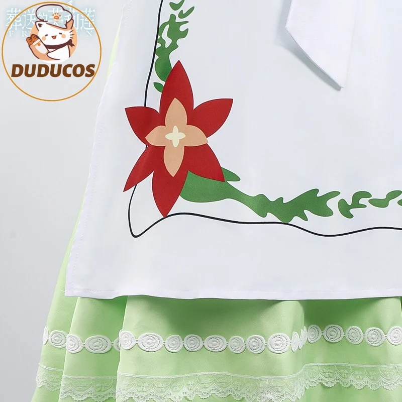 Anime Frieren: Kostum Cosplay Beyond Journey's End Fern Gaun Pembantu Perayaan Festival Musim Semi Wig Wanita Setelan Halloween Lucu