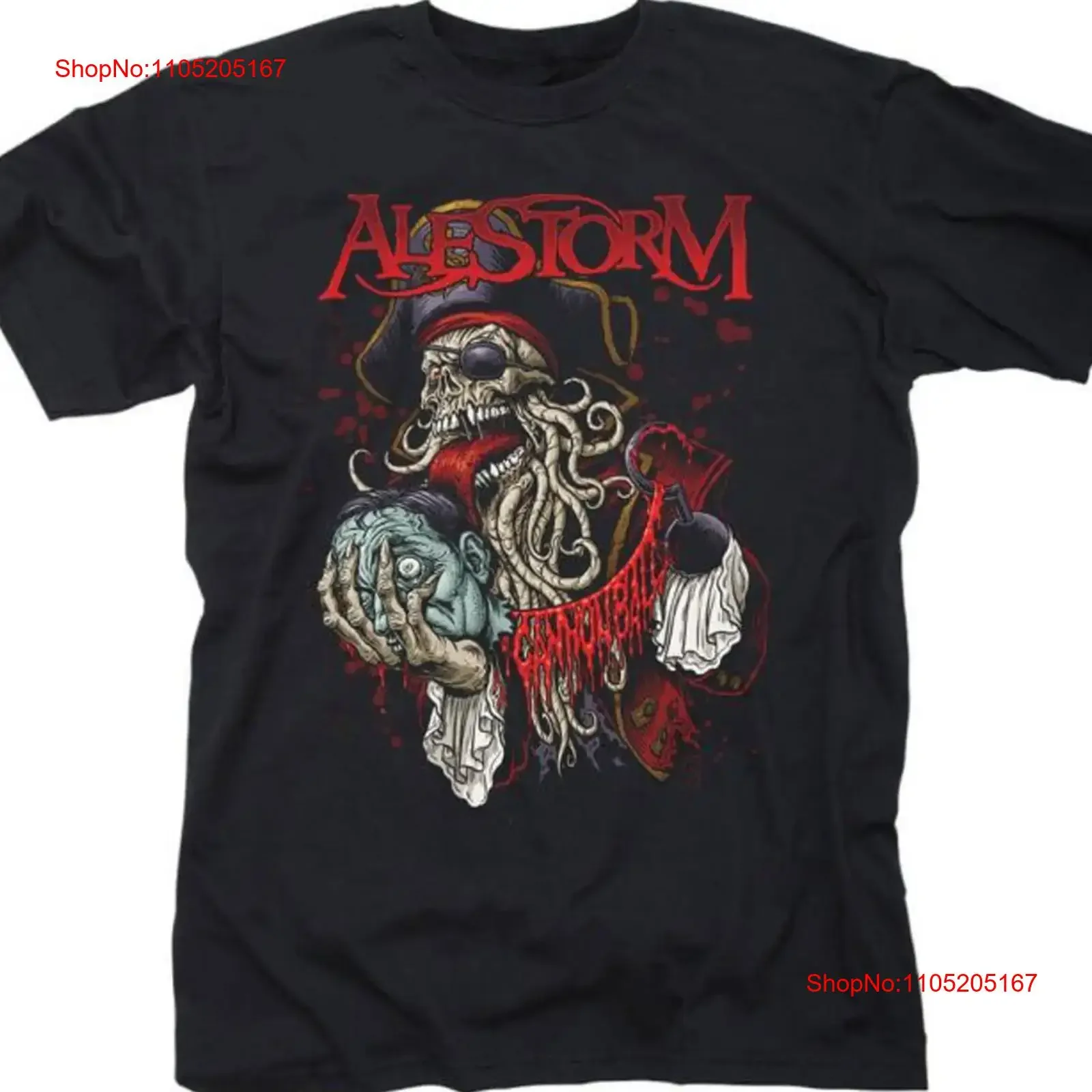 VTG Alestorm band T shirt Black All Sizes S to 5XL XA1043 vintage Washed fashion graphic Stretched Unisex Top For Everyday Wear