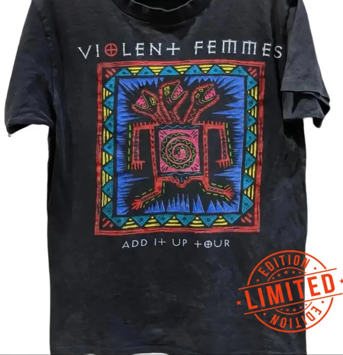 

Vintage Violent Femmes Music Cotton Black T-Shirt Unisex clothing