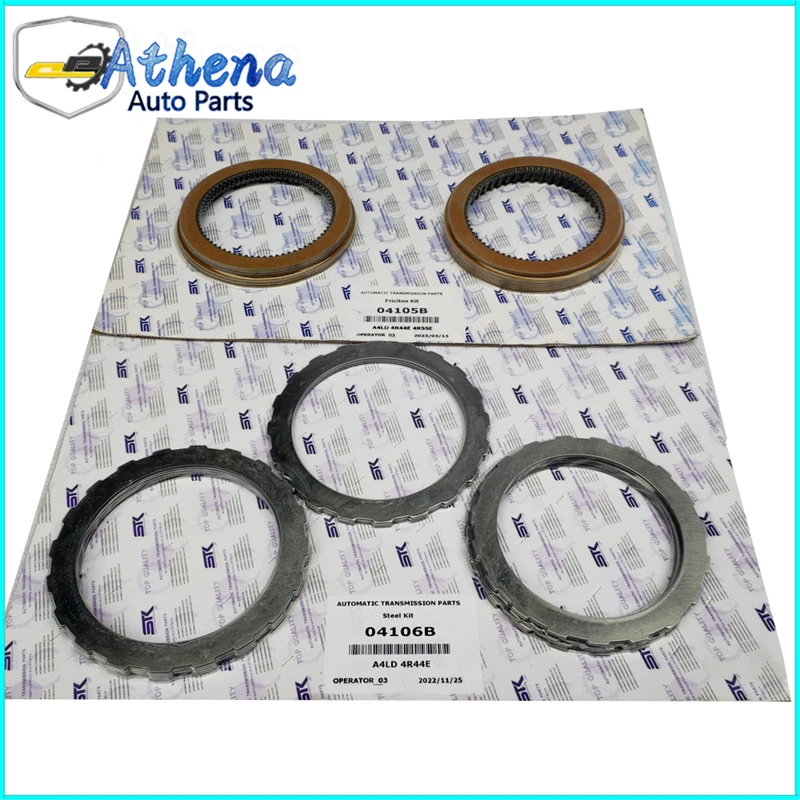 

A4LD 4R44E 4R55E Auto Transmission Clutch Plates Rebuild Kit For Ford Mazda 2025