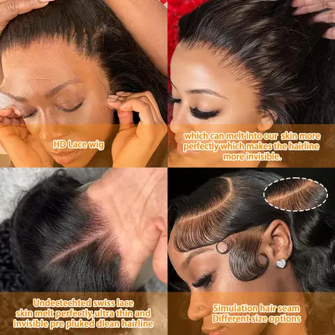 8 best sales kinky lockig mänsklig peruk - №4