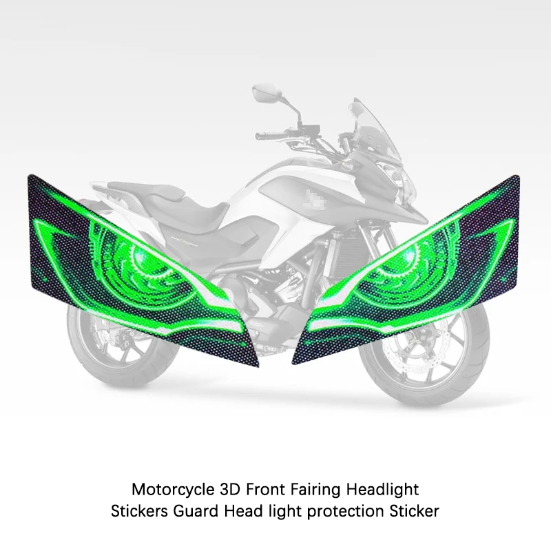 

For Honda CBR600RR CBR600 RR F5 2003-2006 Protective Headlamp Protection Sticker 3D Motorcycle Front Fairing Headlamp Sticker