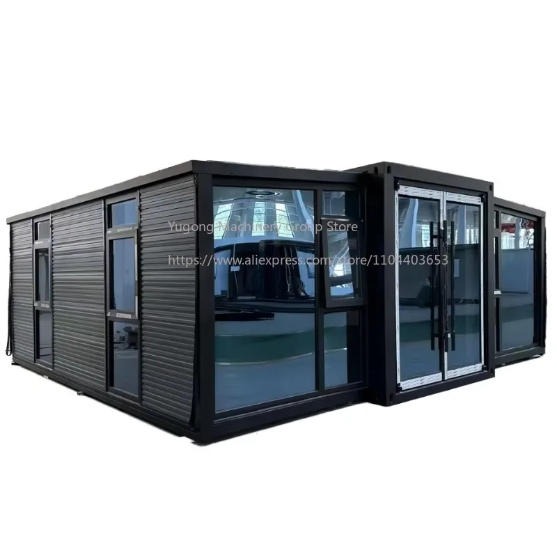Premade Home Prefabricated 40Ft Container Expandable House Bathroom Villa Prefab Living Mobile Home