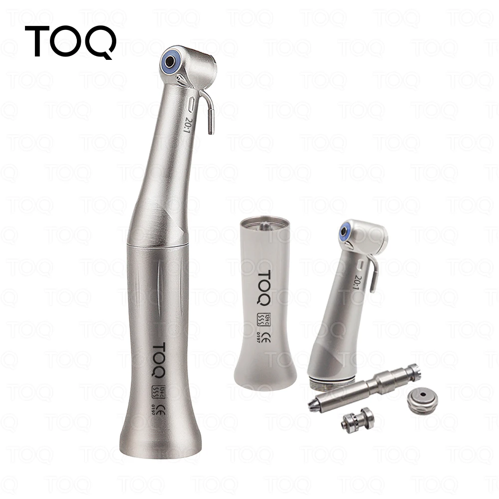 Dental Low Speed Handpiece 20:1 Reduction Implant Surgery Contra Angle Handpiece S-MAX SG20 Air Turbine