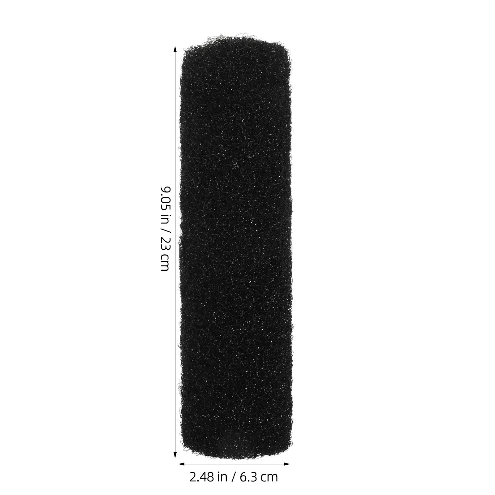 Black 9Inch Putty Roller Brush High Elasticity Nylon Bristles Drywall Compound Brush for Wall Texture Spray Bedroom Ceiling