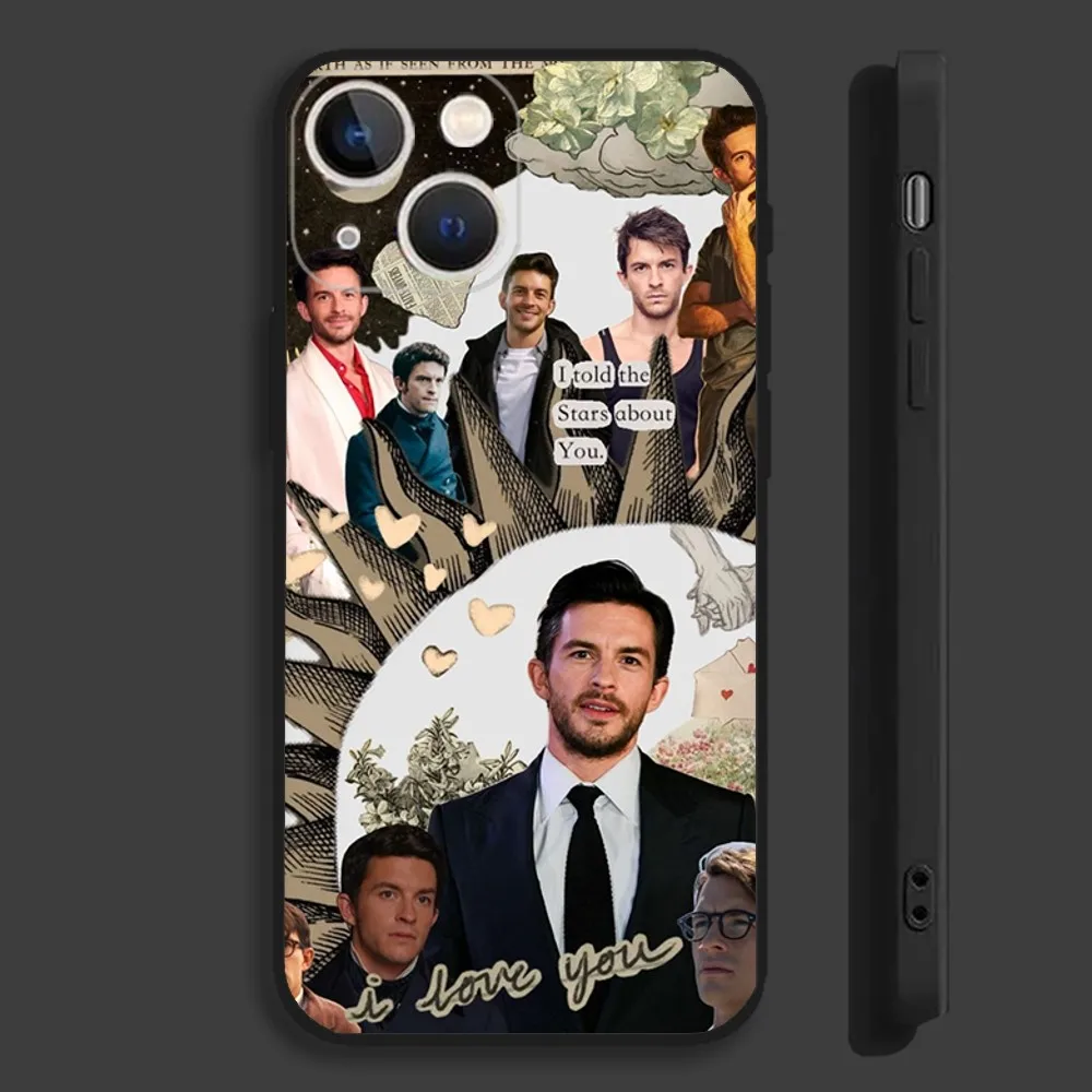 Actor J-Jonathan B-Bailey Phone Case For iPhone 16,15,14,13,12,11,Pro,Max,Plus,Mini,X,XS,XR,8,7,6,S,SE Soft Black Case