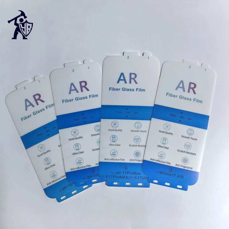 

2Pcs AR Anti-Reflection Front Screen Protector for Apple iPhone 17 Pro Max 17air iPhone 16 Pro Max 16+ iPhone15 Pro Max AR Film