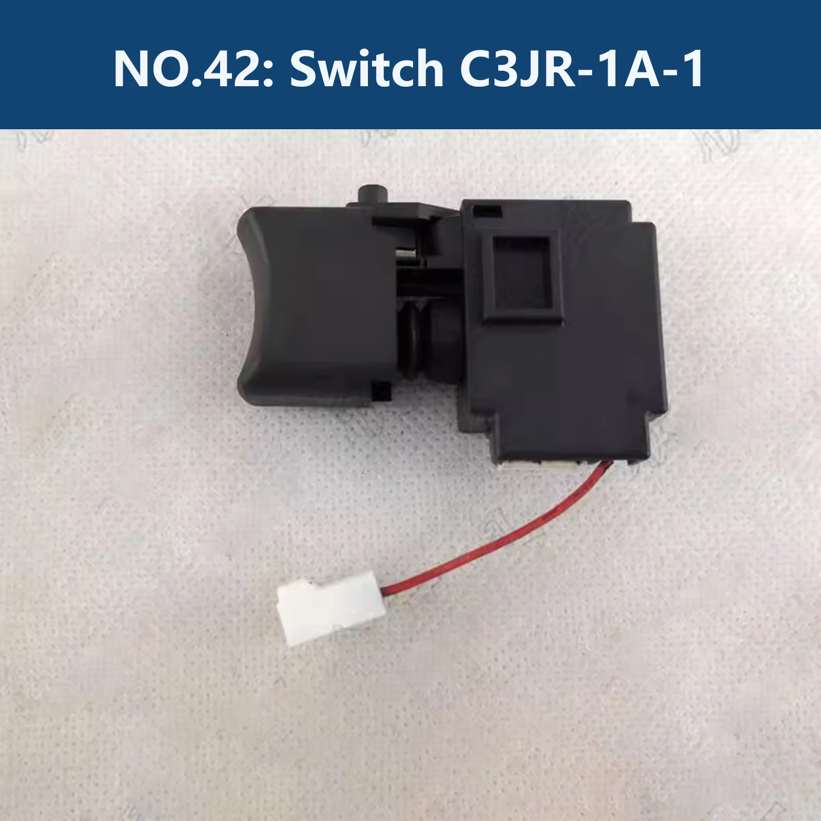 Originele Makita Onderdelen Switch Assemblage Transfer Stang Hamer Box Assemblage Stator Voor Makita Dtd172 Oplaadbare Impact Schroevendraaier - afbeelding 1