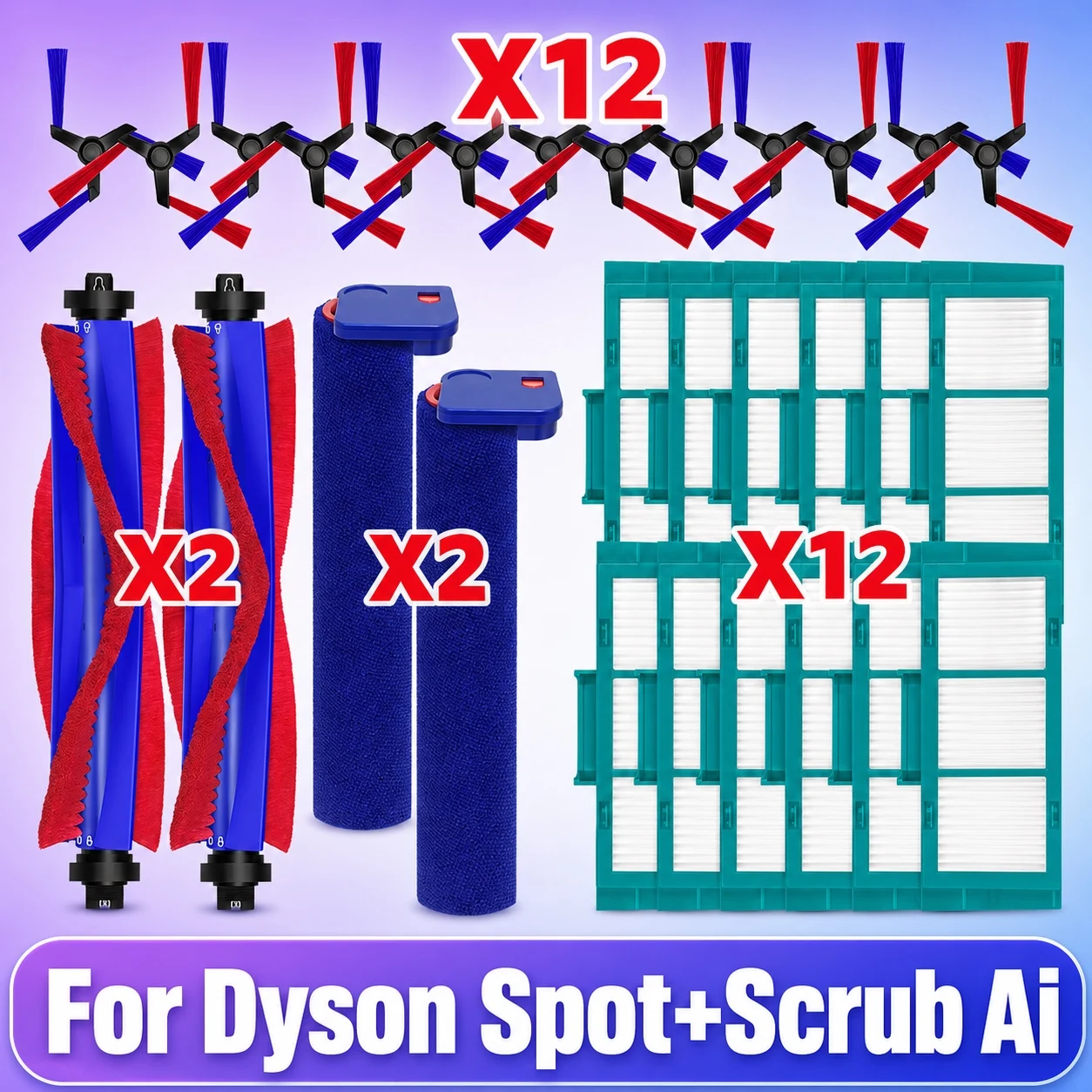 �y�Z�[�����z�Ή��@�� Dyson Spot+Scrub Ai ���{�b�g�|���@�p�[�c ���C�����[���[�u���V �T�C�h�u���V HEPA�t�B���^�[ ���b�v�N���X ���^���N �A�N�Z�T���[