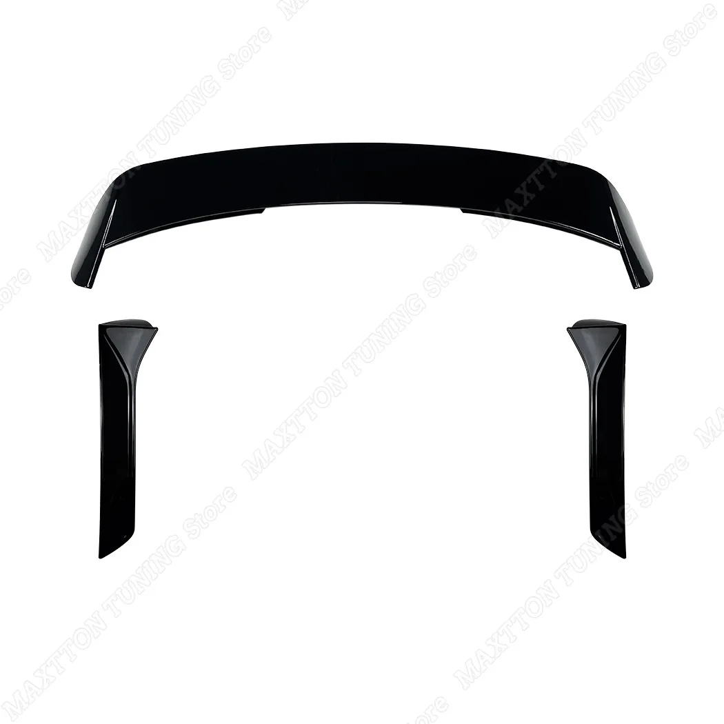 Für Seat Leon 5F FR MK3 5-Türer 2013-2019 Heckscheiben-Seitenspoiler Auto-Fenster-Zierleiste Heckdach-Kofferraum-Flügel Splitter Tuning – Detail 6