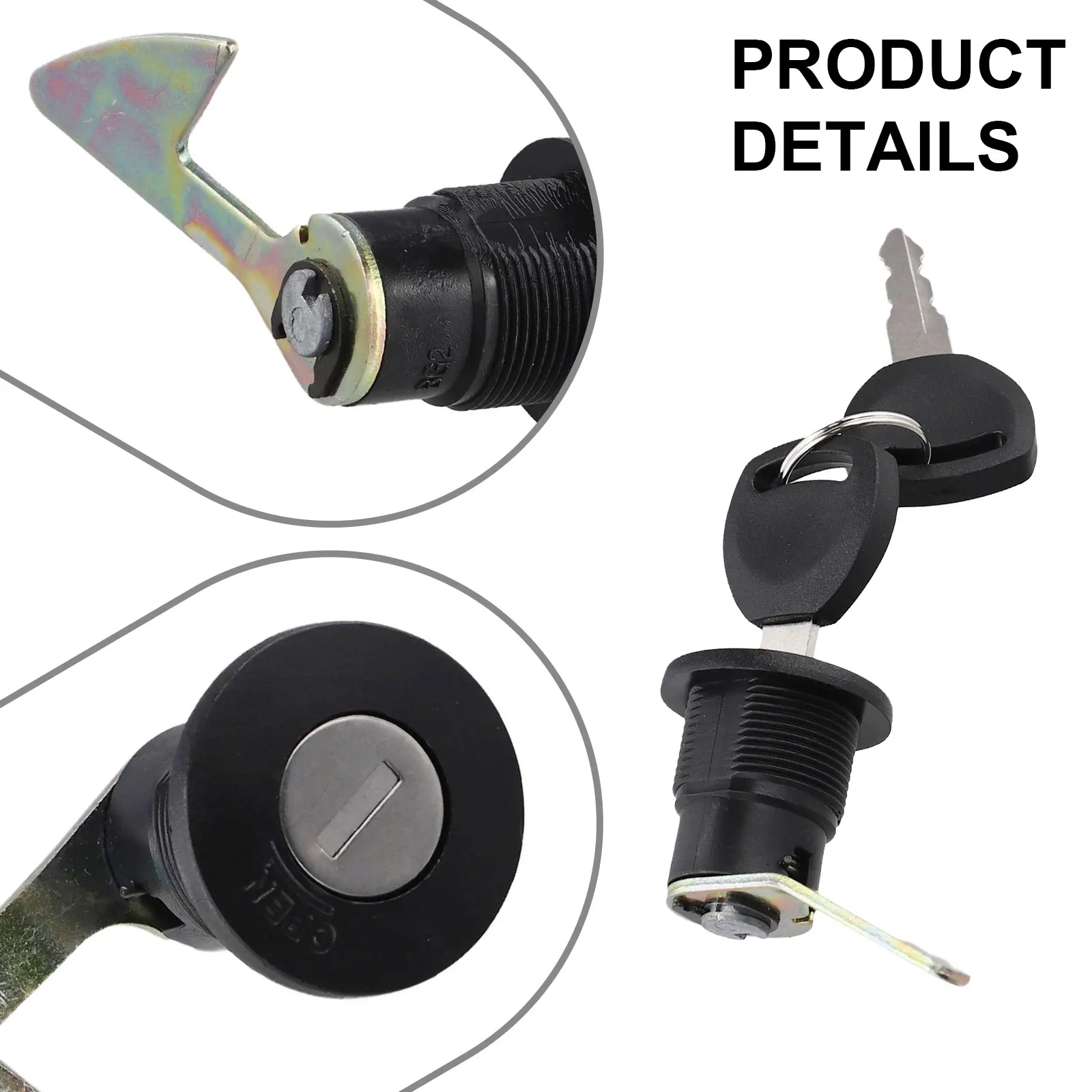 

Lock With Buckle And Keys Scooter E-bike Lock Vehicle Accessory Outdoor Security Peace Of Mind Lock Reliable Locking Mechanism