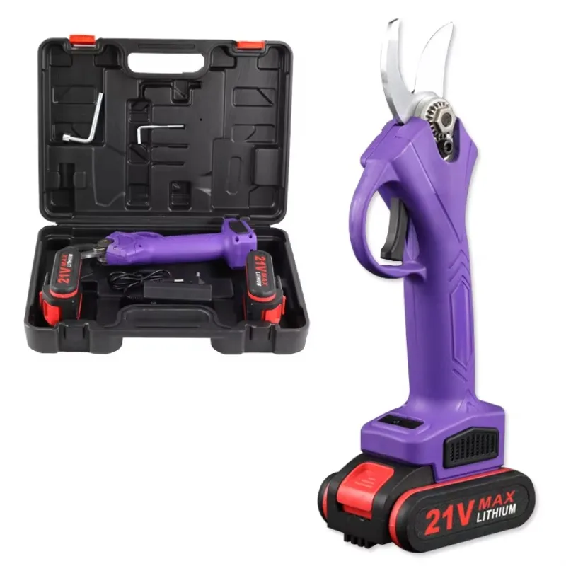 Garden Shears Professional Li-battery SK-5 Steel Blade Sharp Bypass  Scissors Pruning Shears Garden Tool