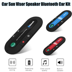 Kebidumei Car Sun Visor Speaker Wireless Handsfree Car Bluetooth Kit For Phone Auto Bluetooth Audio Receiver Accessories