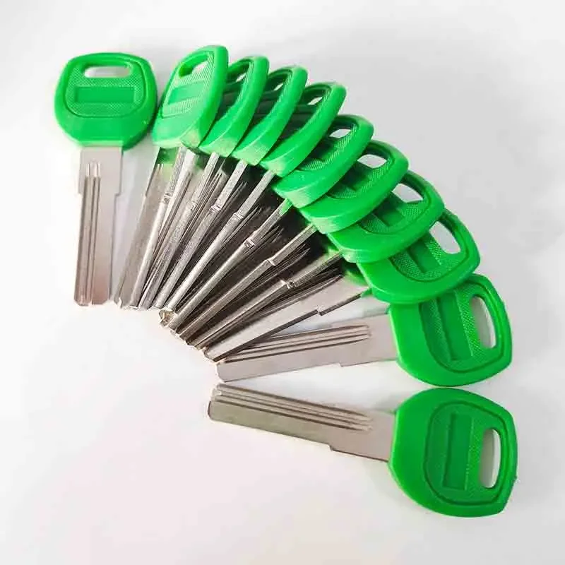 5/10/50/100 Pcs Hi-Rel Baodean 28mm Civil Blank House Keys Door Lock Open Locksmith Tools Green for Sucritate Home Bedroon