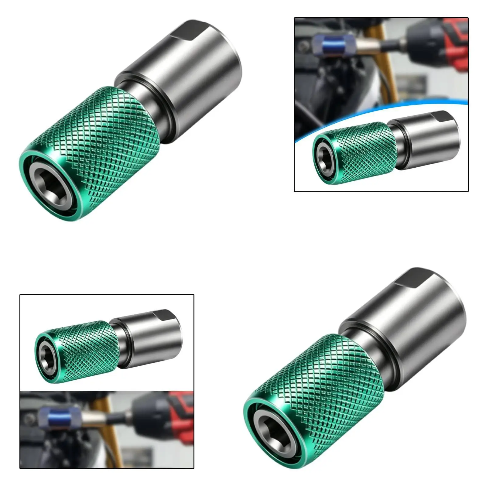 Adapter for Hex Shank Accessories 6.5mm Opening Size Enhances Tool Versatility Simple Insertion Sturdy Universal Connector