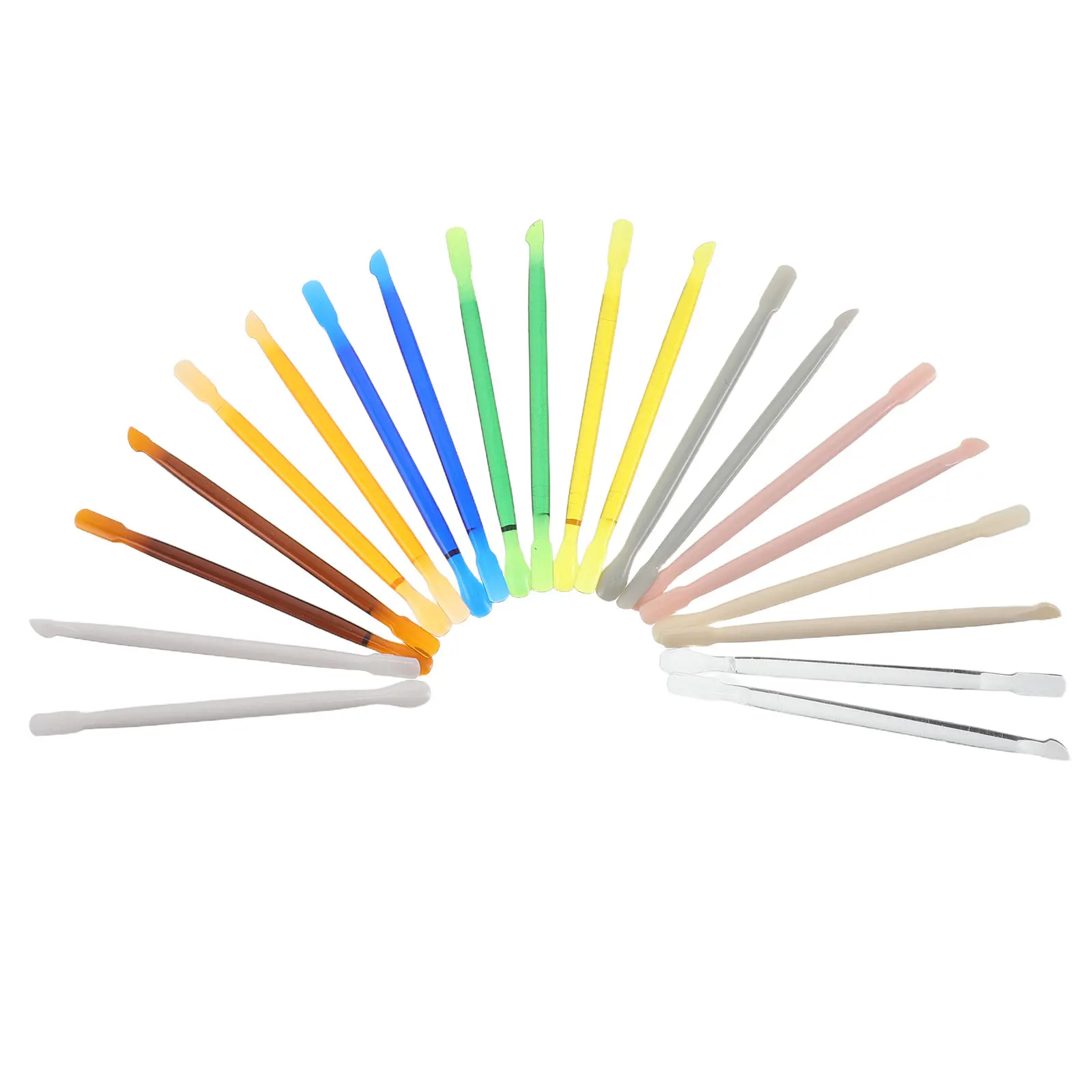 

20Pcs Nail Cuticle Pusher Disposable Set Double Ended Manicure Sticks for Efficient Dead Skin Removal At Home Salon