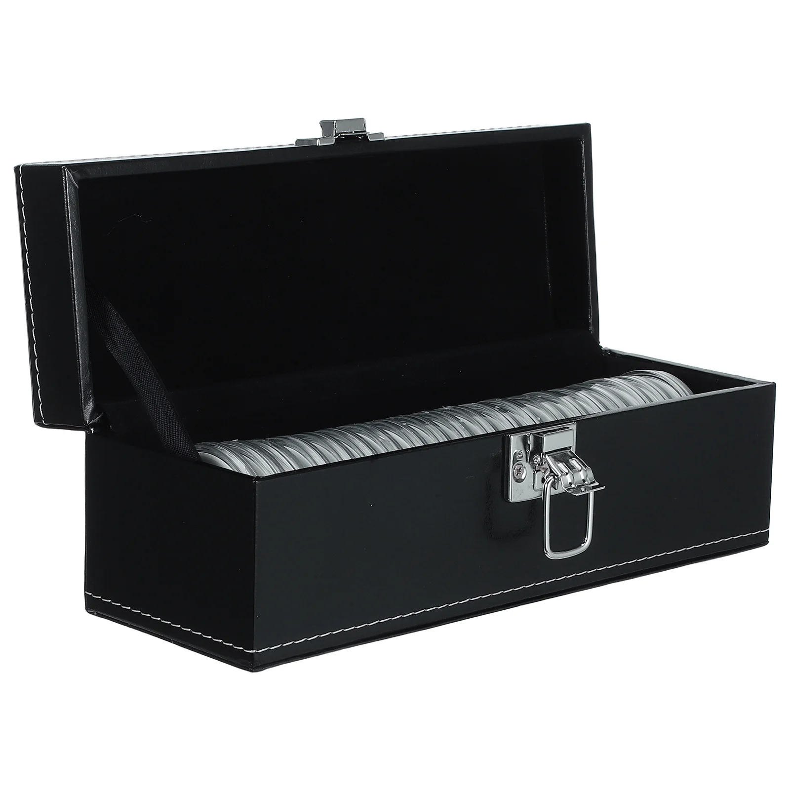 

Coin Storage Box Display Case 20 Slots Airtight Capsules Compact Organizer for Coins Numismatic Supplies