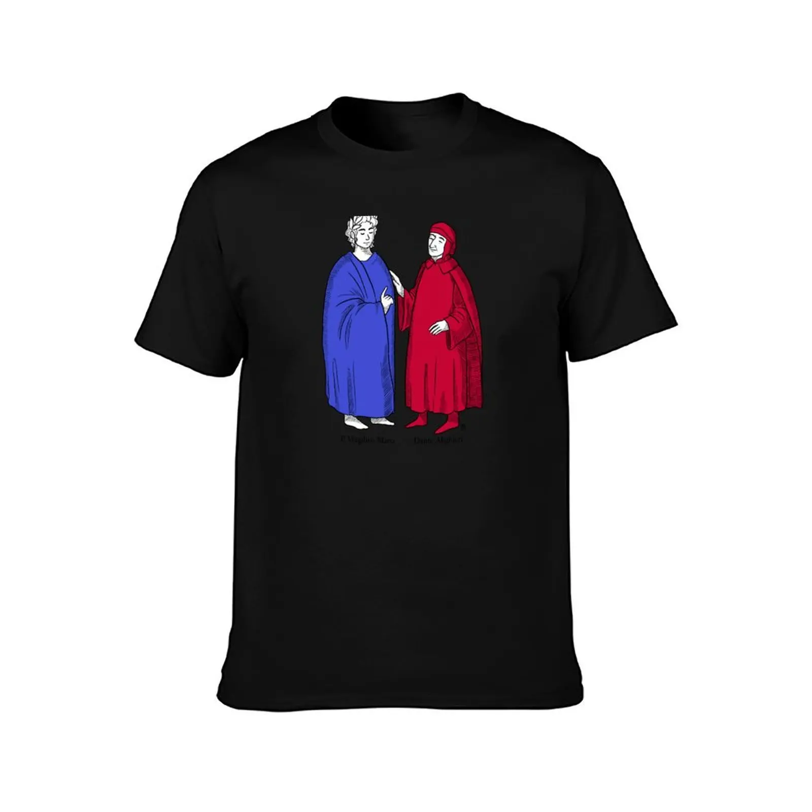 Vergil and Dante (colors) T-Shirt Sporty Breathable Short Sleeve T-Shirt