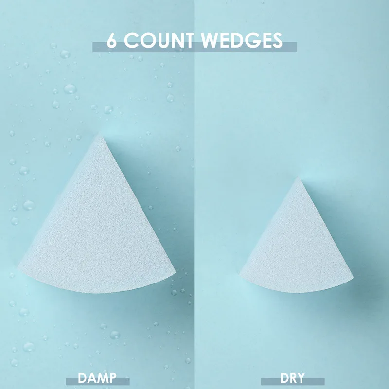 إسفنجة مزج المكياج المخملية لأداة التجميل الناعمة لبودرة الأساس السائلة