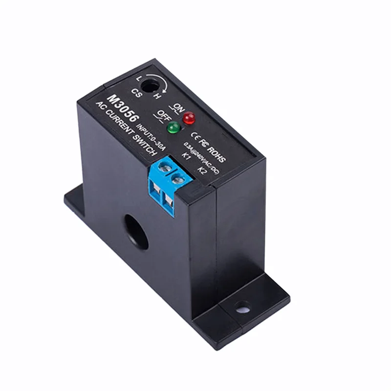 FUFU 3X 電流検出スイッチ誘導リレー AC リンケージデバイス Plc 信号オーバーリミットクローズ AC 0.2-30A (NC M3056)
