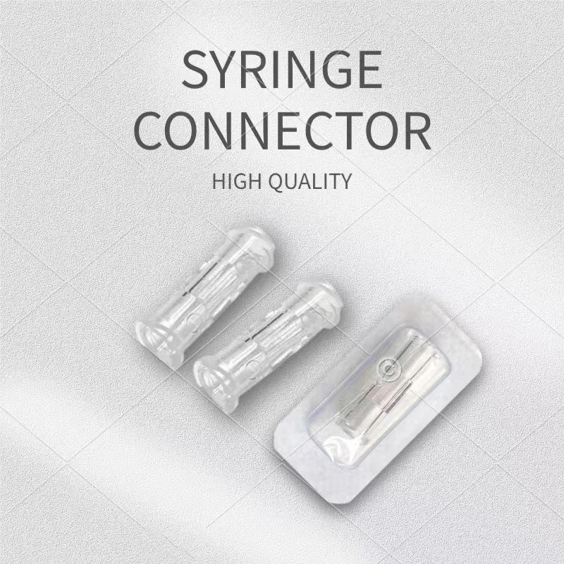 

Luer Lock Syringe Connector Transparent Pneumatic Parts Female to Female Coupler Sterile Thread Conversion Straight Through