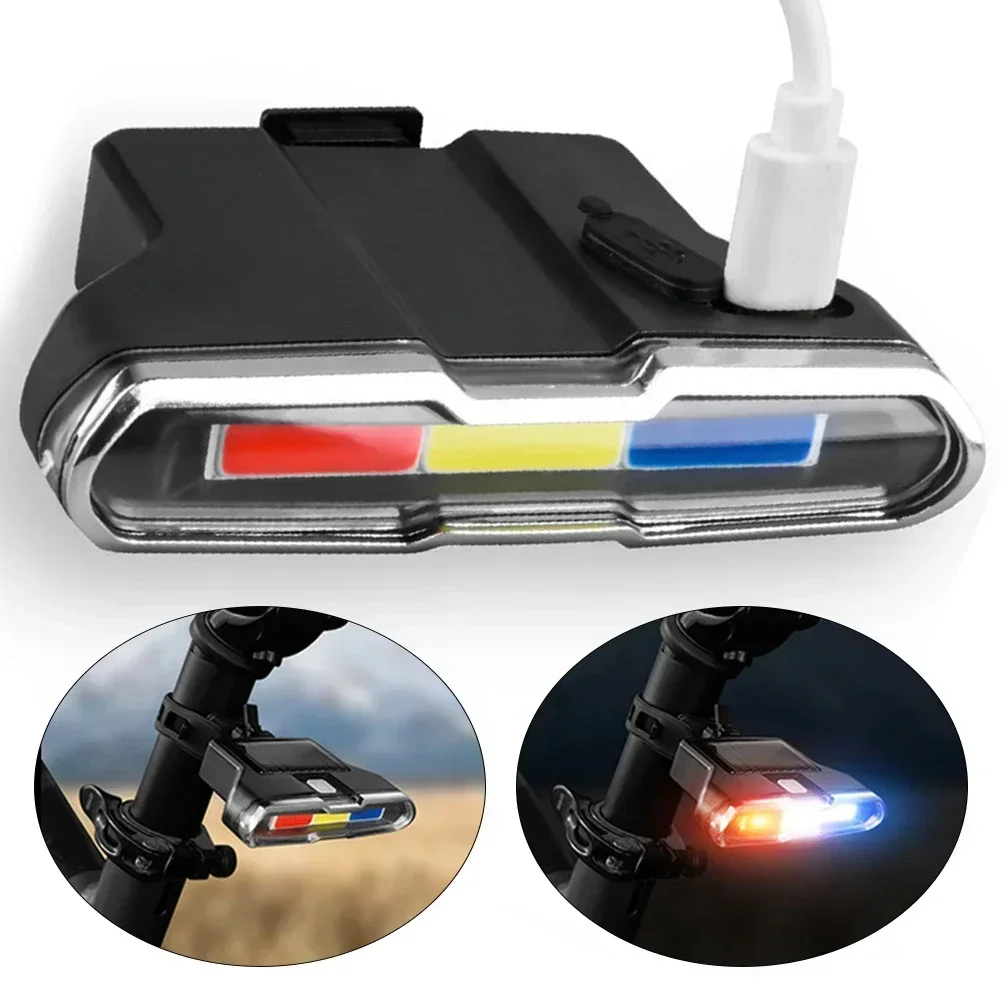 Specifications Bicycle Rear Light High Intensity Led Waterproof Visibility Convenient Charging Efficient Application