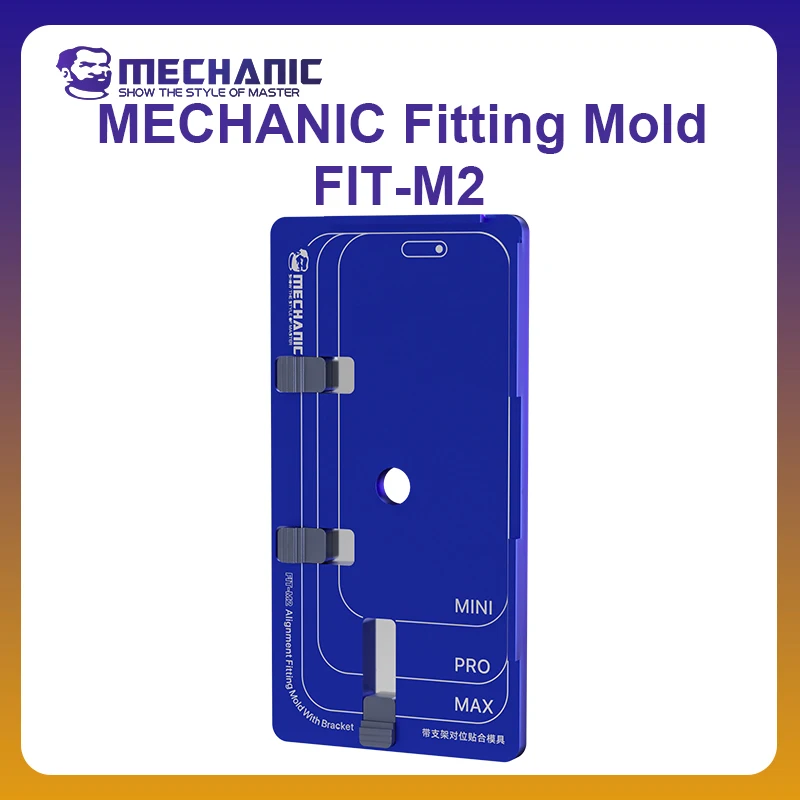 MECHANIC OFFICIAL FIT-M2 Alignment Fitting Mold With Bracket iPhone Full Range Models Repair Auxiliary Positioning Repair Tools