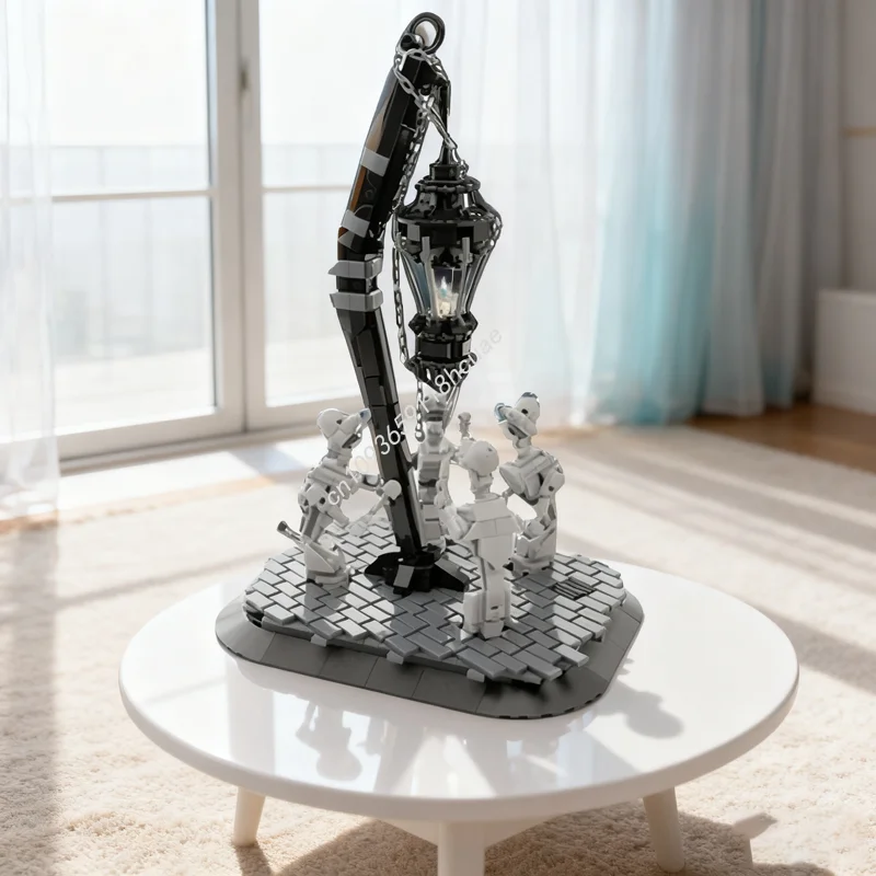 

936pcs MOC Bloodborne Lamp Gamesed Model Building Blocks Construction Toy Assemble DIY Idea Christmas Gifts Brick Kids Birthday