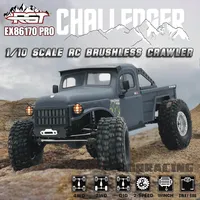 RGT CHALLENGER EX86170 PRO FOC Brushless Power 1/10 RC Electric Remote Control Model Car Rock Crawler Adult Kids Toys