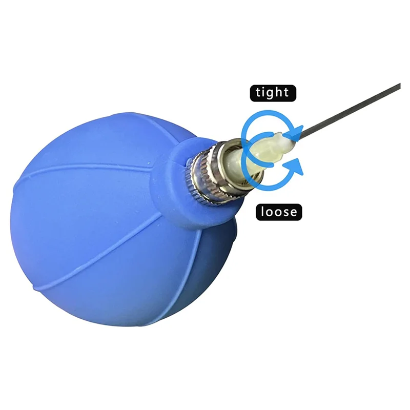 ABRS-2X Easy Egg Blower Empty Egg Tools One Hole Egg Pump And Drill Easter Egg Maker Supplies Blue