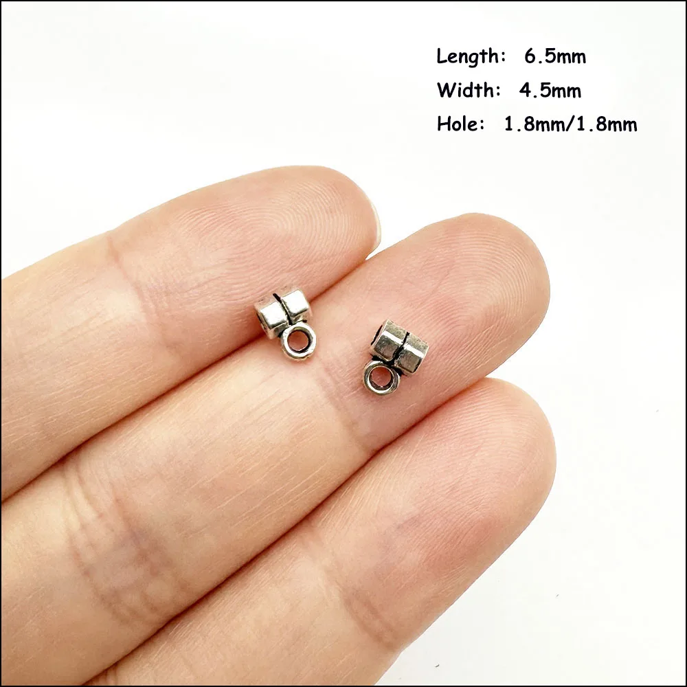 Tiny Bail Connectors for DIY Jewellery Making