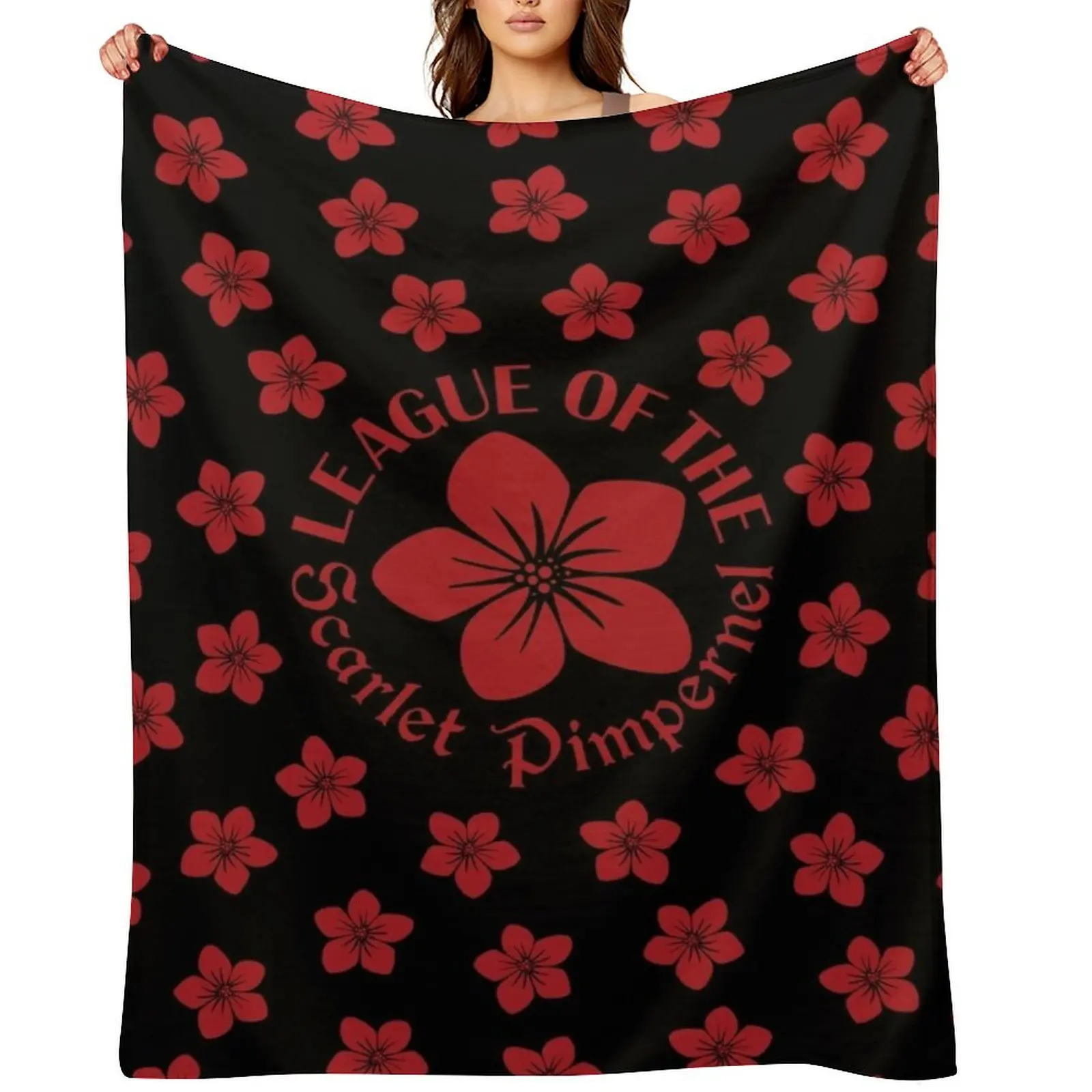 

League of the Scarlet Pimpernel Throw Blanket Cute Soft Big Sofa Quilt Beautifuls Blankets