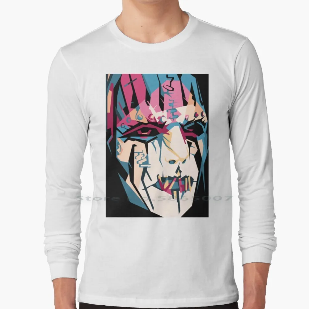 Joey Jordison Mask 100% Cotton Long Sleeve T Shirt Tee Short Sleeve Long Sleeve Gift