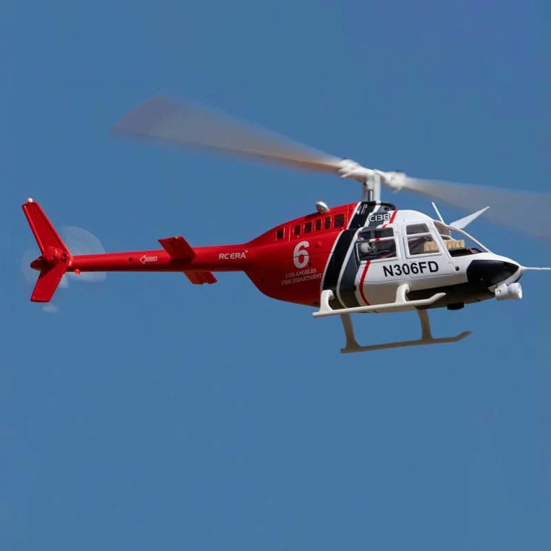 RHSKY C138 afstandsbediening helikopter model vechter BELL206 kinderspeelgoed valbestendig speelgoed geschenken