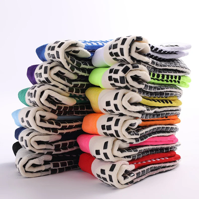 Anti-Slip Socks 2023 Tennis Football Soccer for Non-Slip Basketball Men\'s Sports Grip Medium Sleeve Training