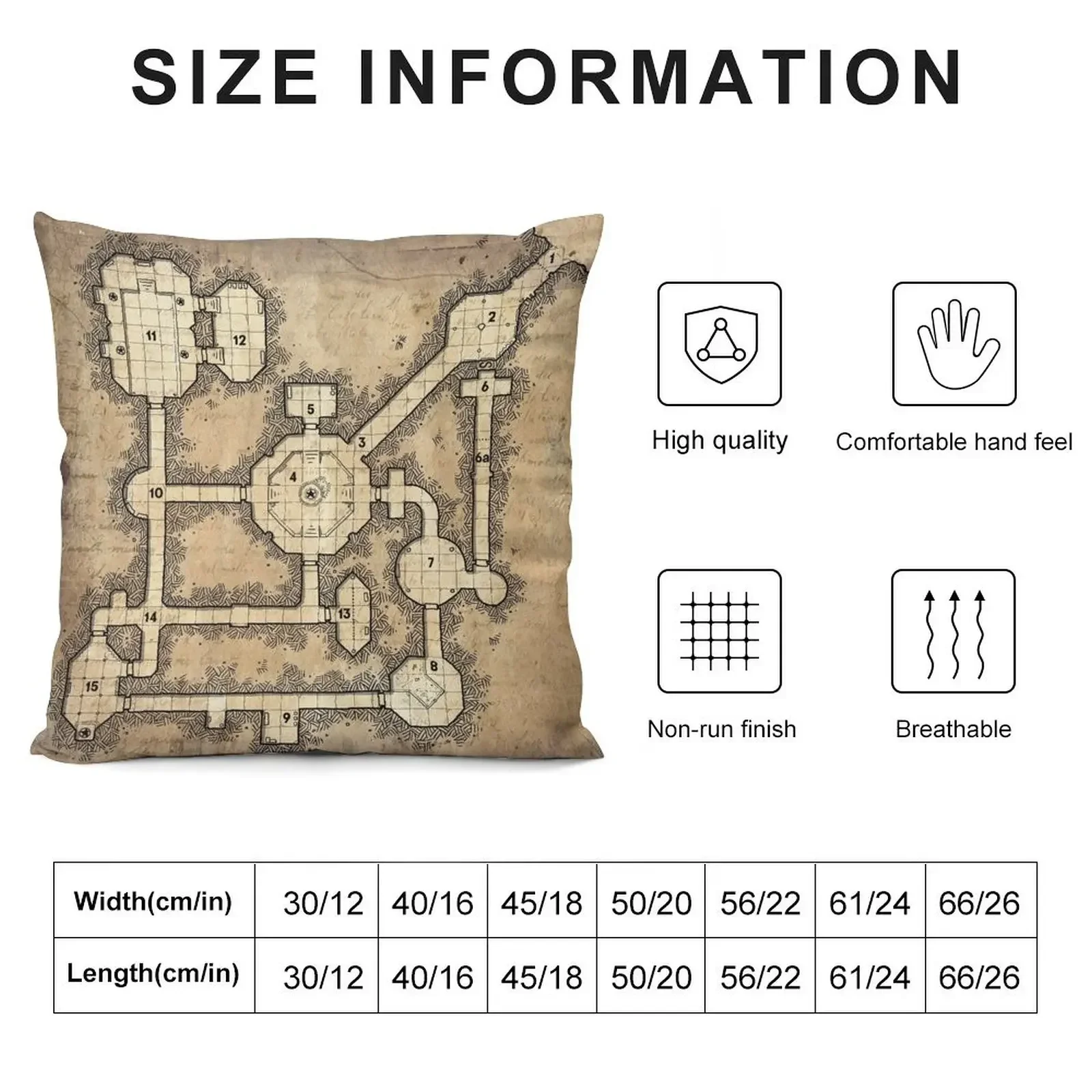 Shunned Gateway of the Ochre Sigils Throw Pillow Sofa Covers Pillow Case Christmas ornamental pillows pillow