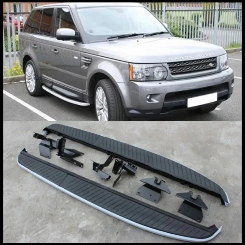 For Land Rover Range Rover Sport 2005-2013 L320 Running Board Side Step Bar Pedals High Quality Nerf Bars Accessories